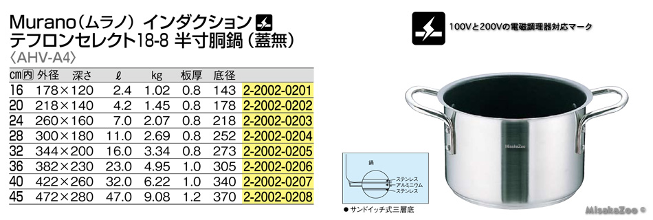 TKG 寸胴鍋・外輪鍋｜厨房・キッチン用品の専門店！ Misaka Zoo Kitchenware Store