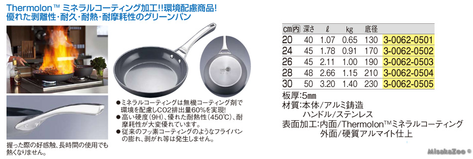 グリーンパン サンフランシスコフライパン